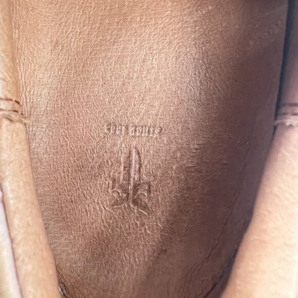 Frye Rebel Lena Zip Women Size 8M Pink Soft Leather Front Zip Casual Shoes - Picture 10 of 12